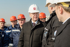 Собянин: Реконструкция развязки МКАД с Каширским шоссе будет завершена в 2015 году